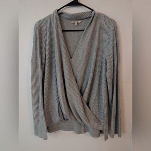 3 For‎ $12 Clearance ReCreation Womens Gray Twist Sweater